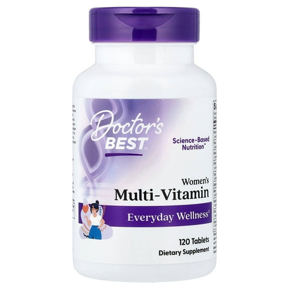 Doctor's Best Women's Multi-Vitamin, 120 Tablets