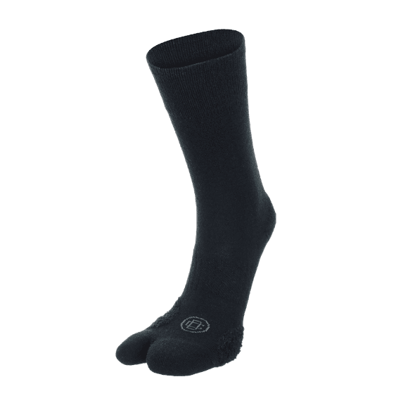 Doctor's Choice Bunion Comfort Crew Sock, Medium Sock Size 9-11, Black 1 Pack