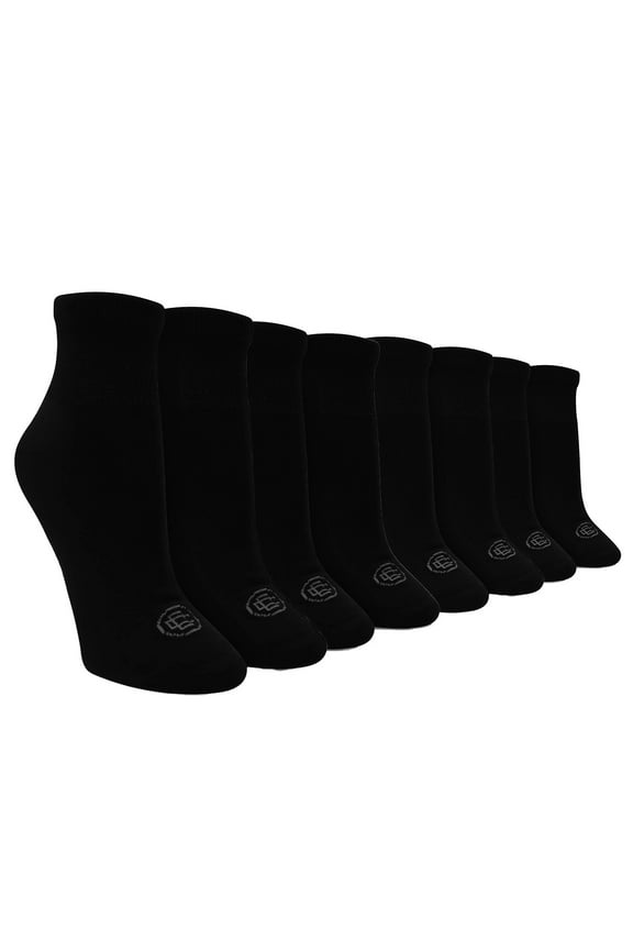 Diabetic Full Cushion Quarter Women's Socks, Medium, Women's Shoe Size 6-10, 4 Pack