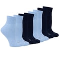 thumbnail image 1 of Doctor's Choice Diabetic Full Cushion Quarter Women's Socks, Medium, Women's Shoe Size 6-10, 4 Pack, 1 of 8