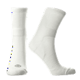 thumbnail image 1 of Doctor's Choice Men and Women Compression Socks, Low Calf Crew, 1 Pair, White, Large, 1 of 5