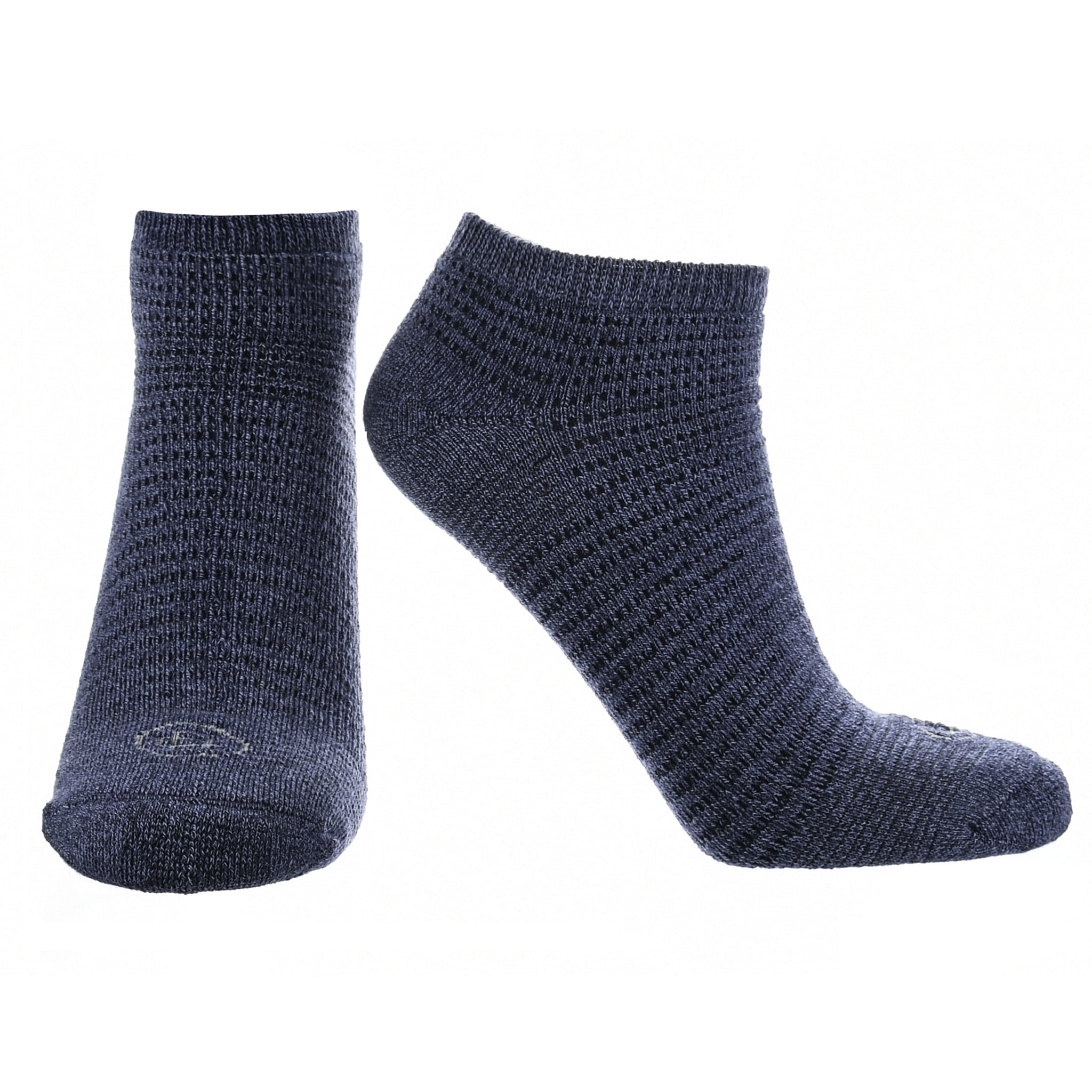 Doctor's Choice Men's Diabetic Socks, Seamless Low Cut Ankle Socks, 1 Pair, Navy, Large, Size 10