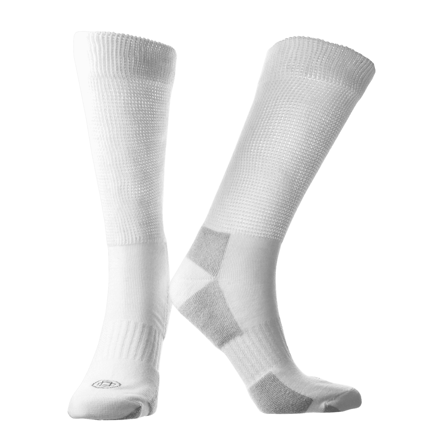 Doctor's Choice Men's Sore Toes Crew Socks, For Hammer Toes, 2 Pairs