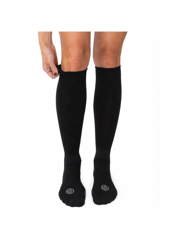 Over The Calf Women's Compression Socks, Large, Women's Shoe Size 10-13, 1 Pack
