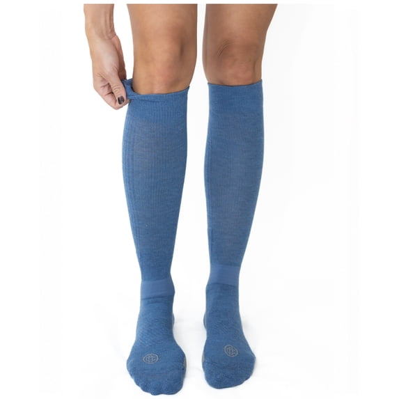 Doctor's Choice Over The Calf Women's Compression Socks, Large, Women's Shoe Size 10-13, 1 Pack