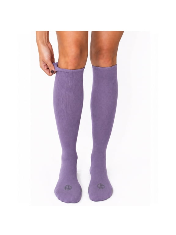 Over The Calf Women's Compression Socks, Medium, Women's Shoe Size 6-10, 1 Pack