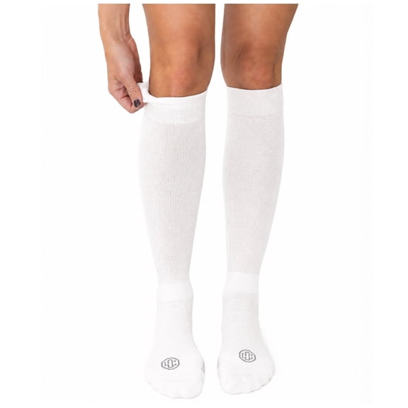 Doctor's Choice Over The Calf Women's Compression Socks, Medium, Women's Shoe Size 6-10, 1 Pack