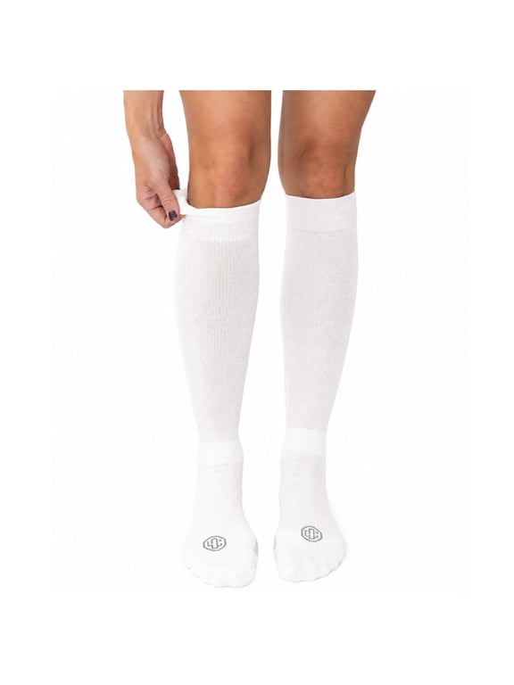 Over The Calf Women's Compression Socks, Medium, Women's Shoe Size 6-10, 1 Pack
