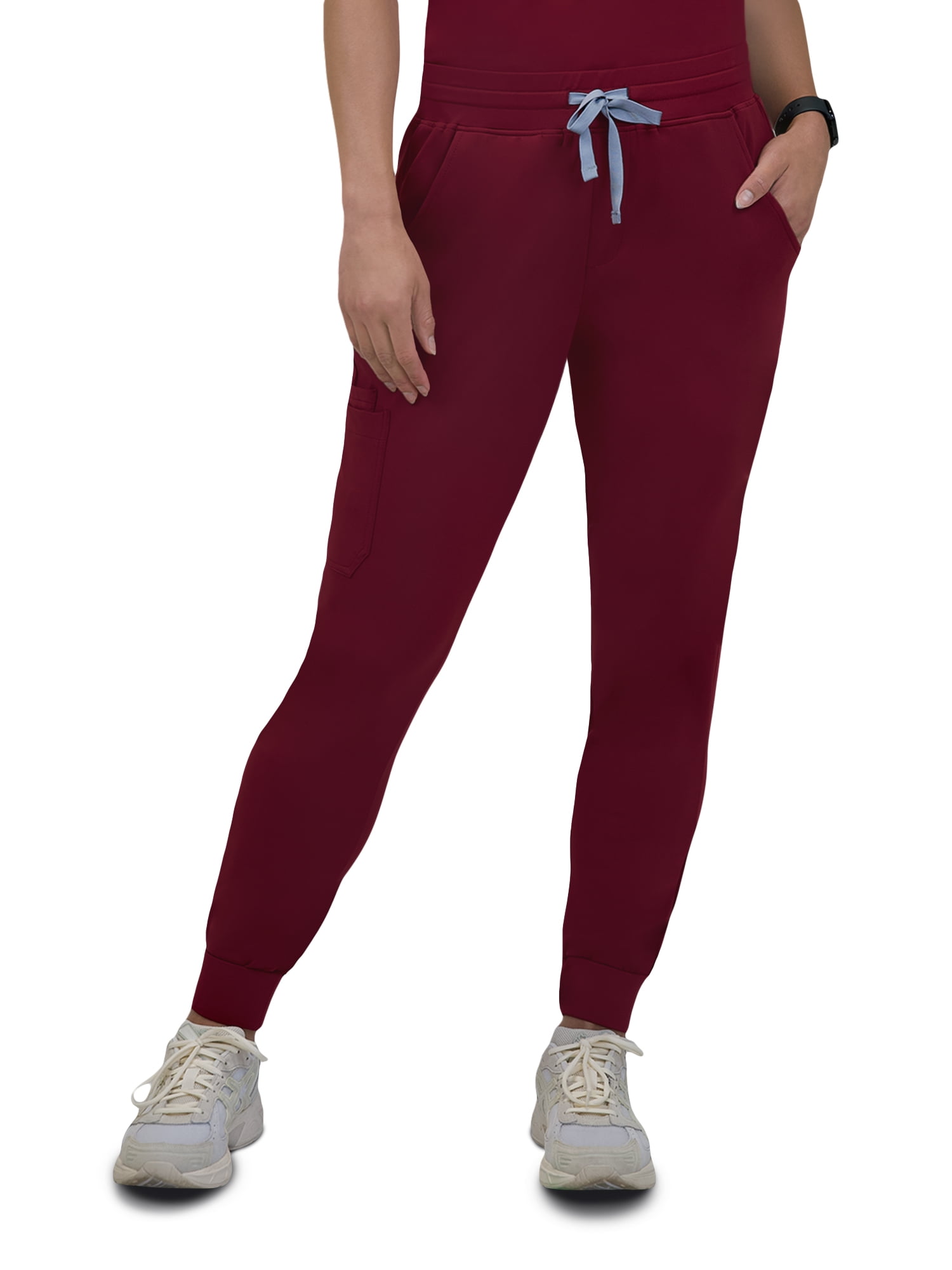 Doctor's Choice Pro Fit Scrubs Women's Scrub Bottom Wine S - XXL