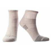 Doctor's Choice Women's Diabetic Socks, Neuropathy Socks, Quarter Socks, 1 Pair, Pink, Medium, Women Shoe Size 6-10