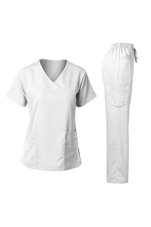 Doctor's Scrub Sets Summer Medical Workwear Thin Short-Sleeve Operating Room Surgery Gowns for Healthcare Professionals