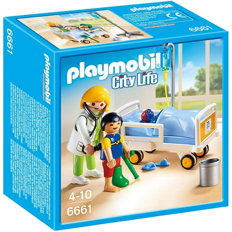 Playmobil unboxing : The children's hospital (2015) - 6657, 6659, 6660,  6661 6663, 6685, 6686 