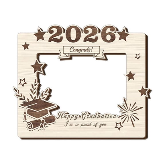 Doctoral Graduation Photo Frame with Scroll, Wooden Cap Keepsake Box for 2024 Commencement, Personalized 3D Display for PhD, Master's & Med School Grads