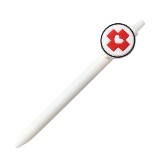 Doctore Nurse Pen Retractable Gel Pen 0.5MM Tip Quick Drying Novelty Writing Pen for Student Adult Noting Journaling