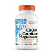 Doctors Best CoQ10 L-Carnitine Magnesium 90 VegCap