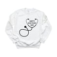 thumbnail image 1 of Doctors' Day Simple Celebratory Design Healthcare Hero Thank You MD DO Sweatshirt, for men & women, up to size 5XL, 1 of 3