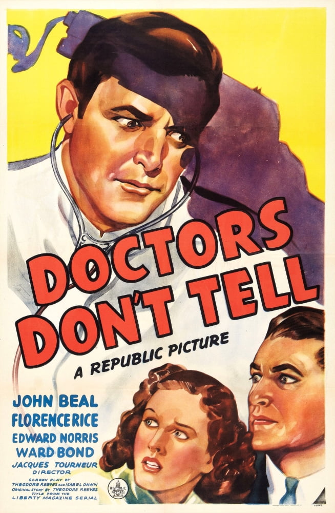 Doctors DonT Tell U Canvas Art - (11 x 17)