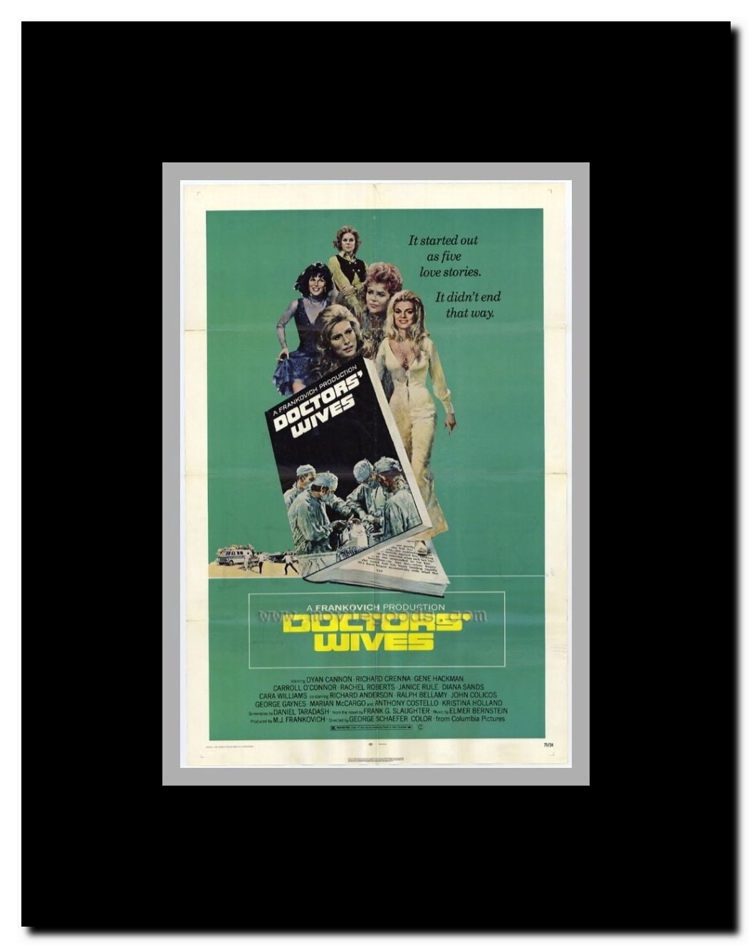 Doctors' Wives Framed Movie Poster