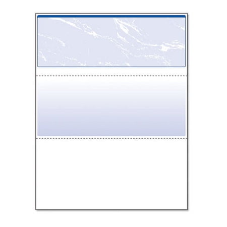 DocuGard Standard Blue Marble Top Check, 24 Pound, 8.5 x 11 Inches, 500 Sheets (04501)