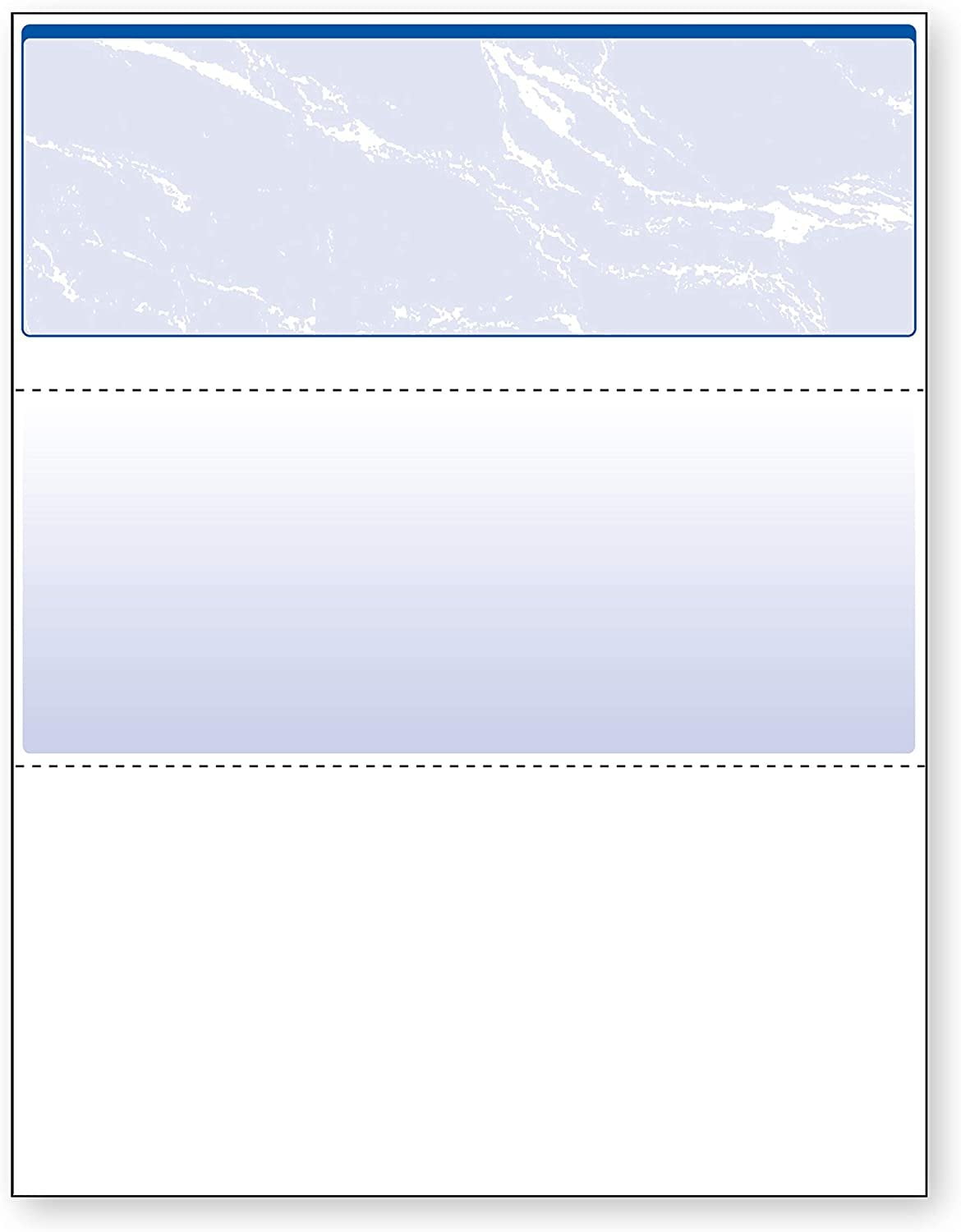 DocuGard Standard Blue Marble Top Check, 24 lb, 8.5 x 11 Inches, 2500 Sheets 04501C