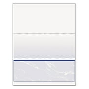 DocuGard Standard Security Check, 11 Features, 8.5 x 11, Blue Marble Bottom, 500/Ream