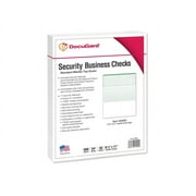DocuGard Standard Security Check, 11 Features, 8.5 x 11, Green Marble Top, 500/Ream