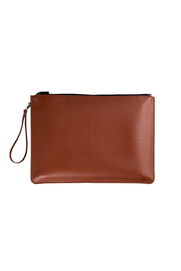 Document Bag A4 Waterproof Zippered Briefcase Portfolio Office Business Storage File Folder Organizer for Documents Tablet