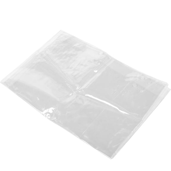 Transparent PVC Travel File Bag for Document Storage, Sealed Large and Extra Large Sizes, and Lightweight Organizer