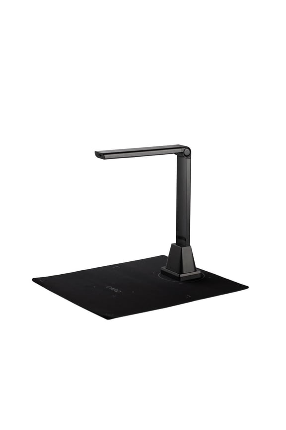 Document Camera Scanner, 5MP A4 Scanner Support Multi-Language OCR Function File Barcode Scanning Video Recorder LED Light ,Built-In Convenience