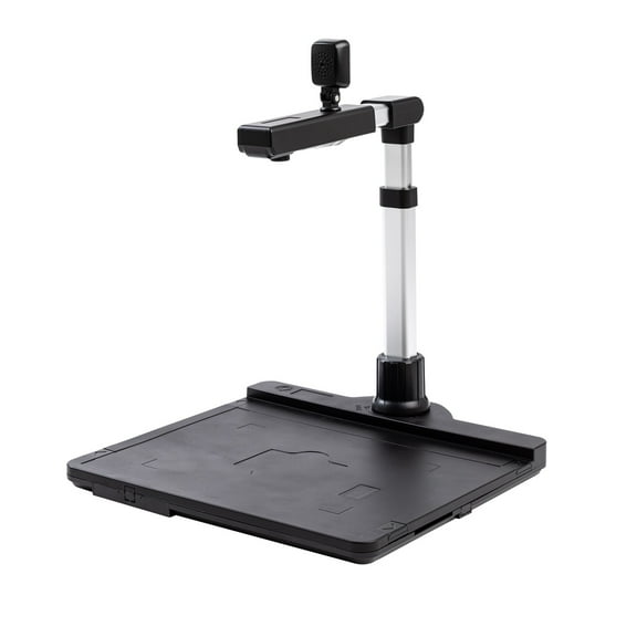 Document Camera Scanner, A3 Capture Size Dual Camera USB2.0 With LED Light OCR Function Convert To PDF Format ,Highly Compatible