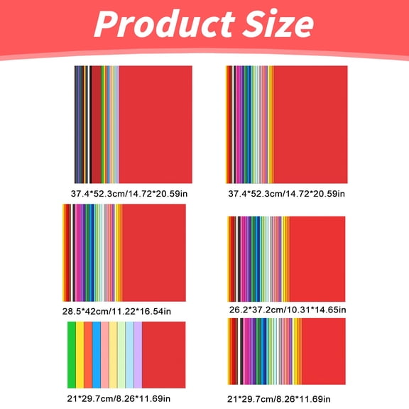Heavyweight Cardstock Paper Smooth Surface Acid-Free DIY Scrapbooking Card Making Crafts
