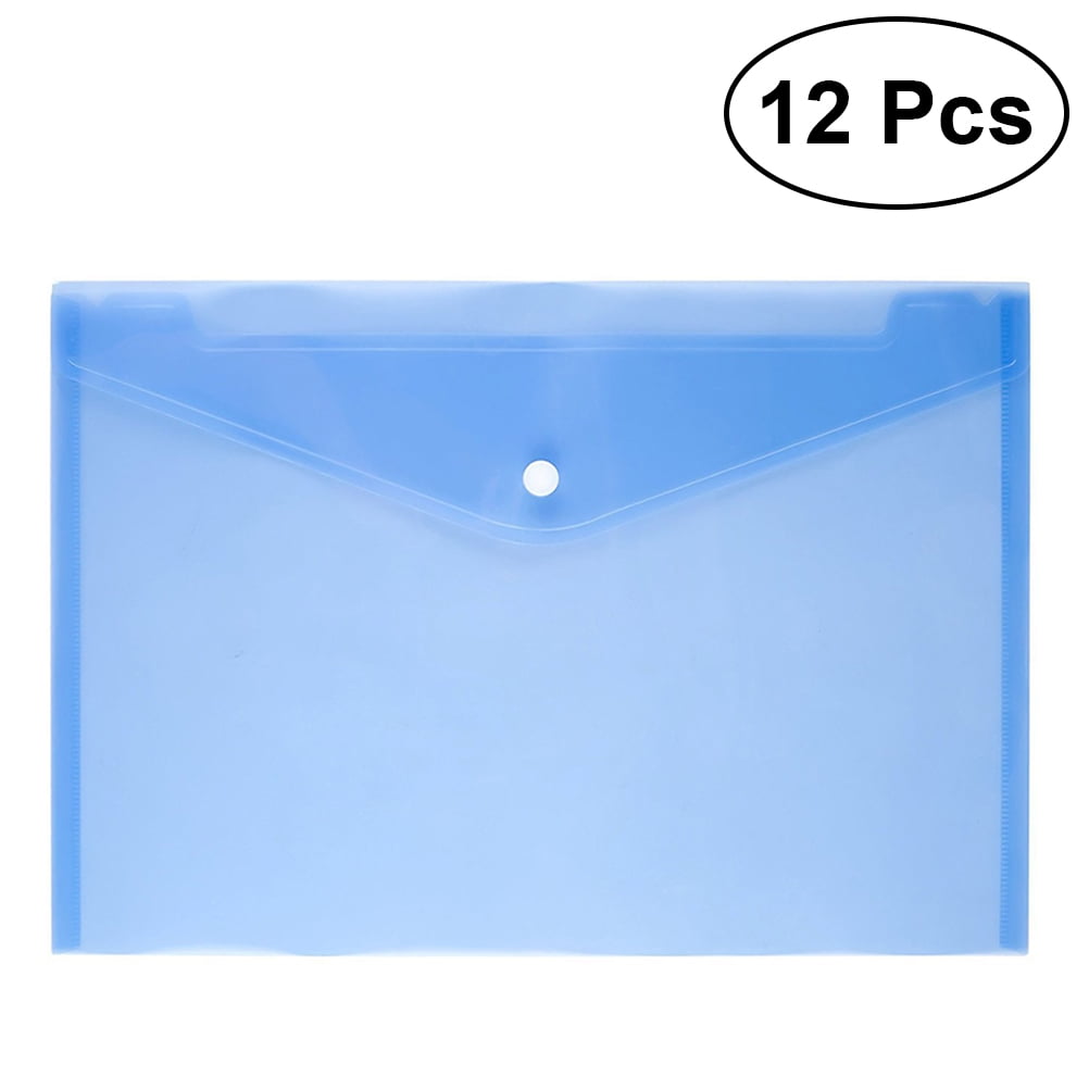 Document Folder File Plastic Folders Clear Envelopes Holder Paper