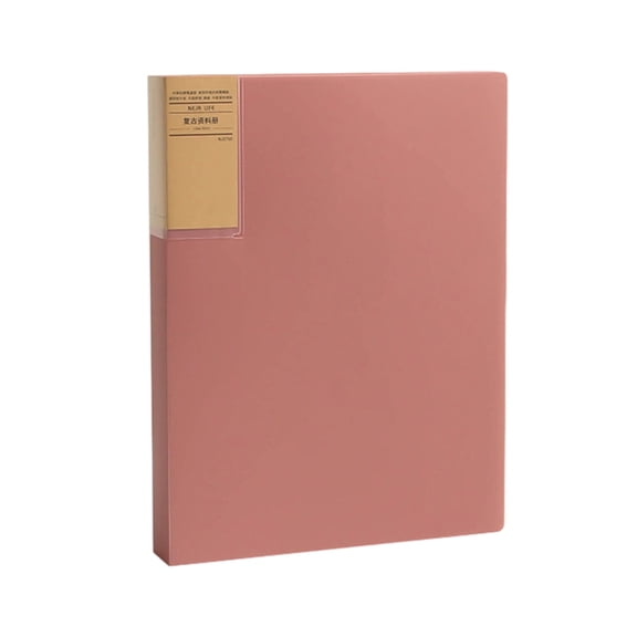 Document Folder with Protective Sleeve File Paper Organiser Display Book Water Resistant Presentation Display Folders