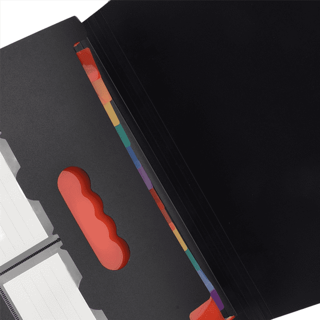 Document Organizer 13 Pockets Expanding Folder with Mesh Bag & Color