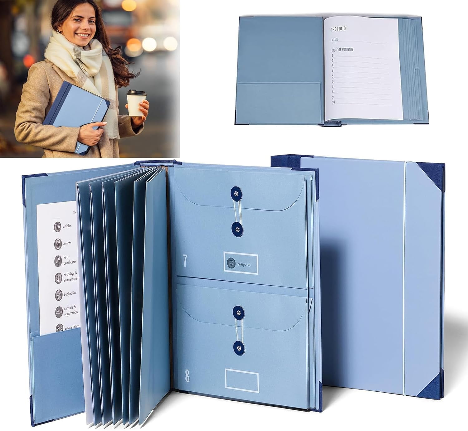Document Organizer, in Case I Go Missing Binder, The Document Organizer