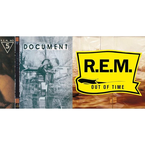 Document & Out Of Time [LP Vinyl Bundle]