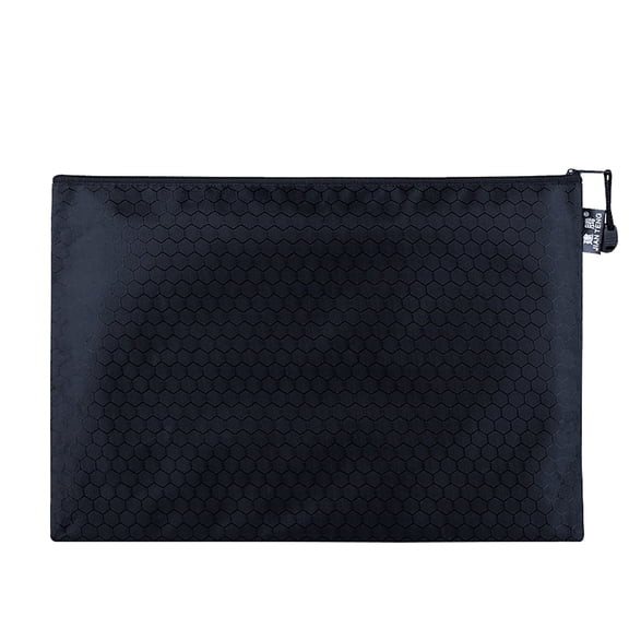 Document Pouch 1Pc, A4 Size, Button Or Zipper Closure, Back to Schòòl Student Organizer -LAILLSH