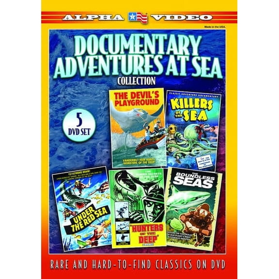 Documentary Adventures At Sea Collection (DVD), Alpha Video, Documentary