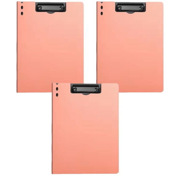 Documents Folder with Side Clamp Letter Size Clip File Folder