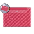 thumbnail image 1 of Documents Storage Bag, A4 Size Plastic 13 Inch x 9 Inch Transparent Twill File Envelope with Snap Closure, 1 of 5