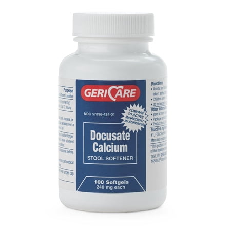 Docusate Calcium Stool Softner 1 Count