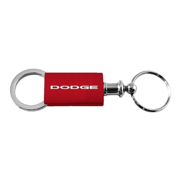 Dodge Anodized Aluminum Valet Key Fob (Red)