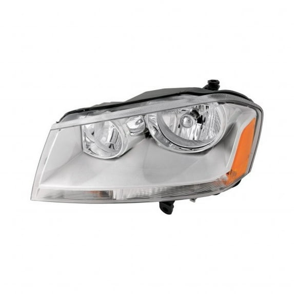 For Dodge Avenger 2008 09 10 11 12 13 2014 Headlight Assembly Driver Side | Chrome | CAPA | Replacement For CH2502182, CH2502182C | 5116343AB, 5116343AC