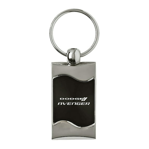 Dodge Avenger Keychain & Keyring - Black Wave