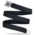 thumbnail image 1 of Dodge Belt, Seatbelt Buckle Belt, Dodge Viper Logo Reclaimed Black Panel, 34 to 52 Inches, 1 of 9