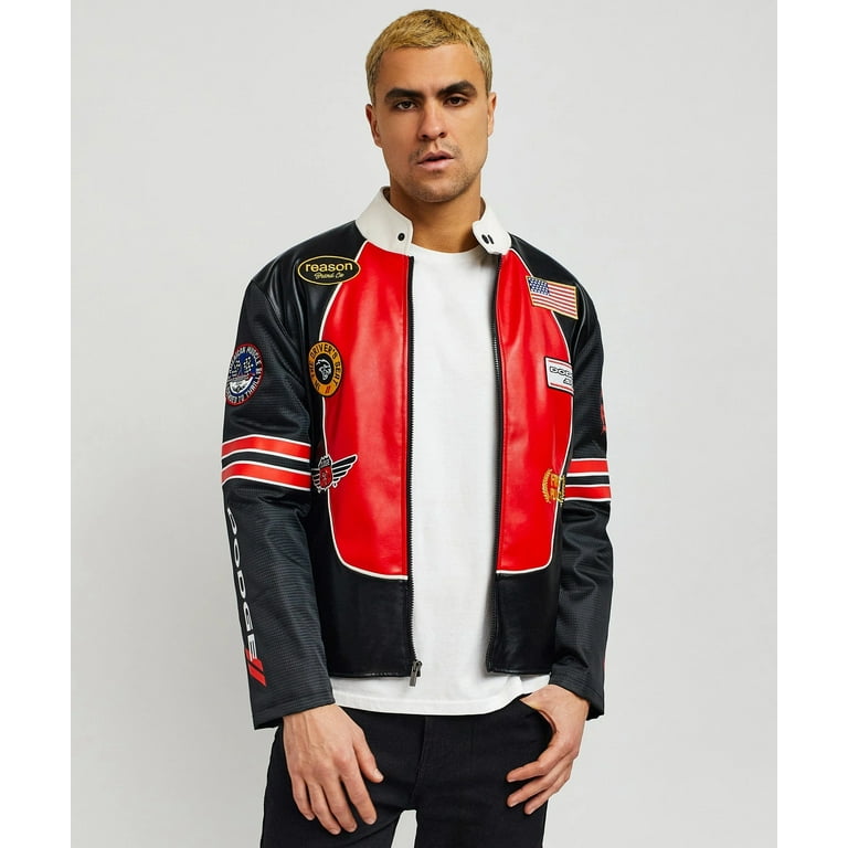 Dodge hot sale leather jacket
