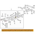 thumbnail image 1 of Dodge CHRYSLER OEM 06-08 Ram 1500 Frame-Crossmember Screw 6508638AA, 1 of 2