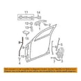 thumbnail image 1 of Dodge CHRYSLER OEM 06-10 Charger-Door Lock Knob Post Pin Left 1CL83SZ6AA, 1 of 2
