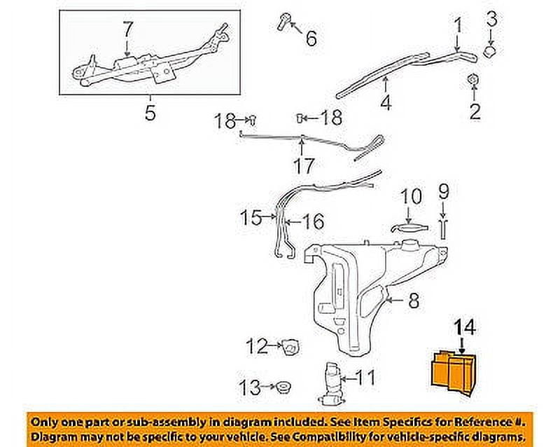 Dodge CHRYSLER OEM 0911 Journey Wiper WasherWindshieldRelay