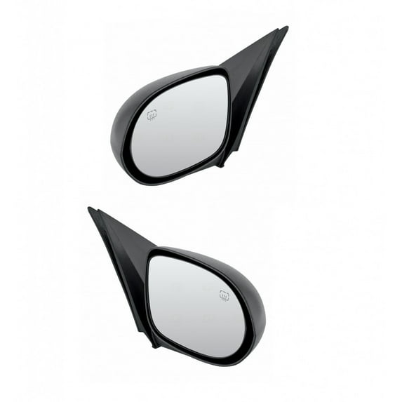 For Dodge Caliber 2010-2012 Door Mirror Driver and Passenger Side | Pair | Rear | Outer | Non-Folding | Heated | CH1320365, CH1321365 | 4857877AC, 5115039AD, 4857876AC, 5115038AD